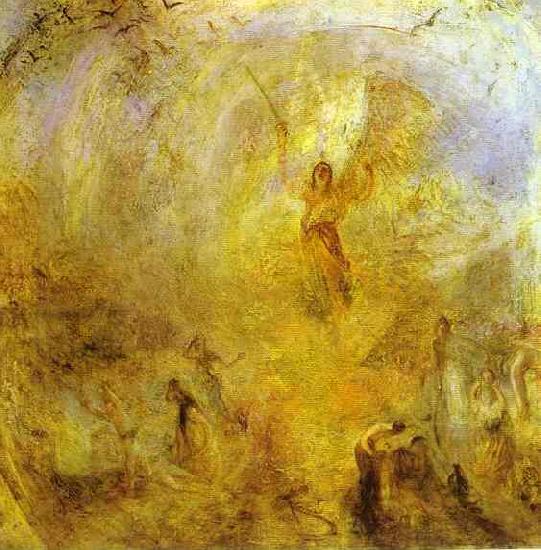 J.M.W. Turner The Angel, Standing in the Sun. oil painting image
